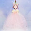 Unicorn Tulle Skirt Doll Yad Barbie