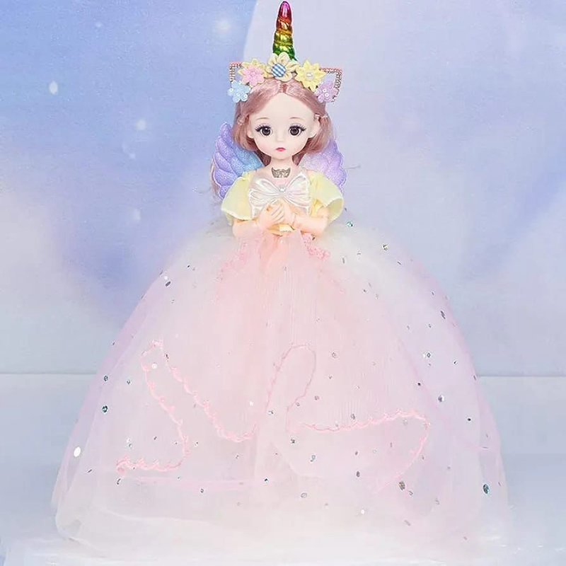 Unicorn Tulle Skirt Doll Yad Barbie Unicorn Tulle Skirt Doll Yad Barbie