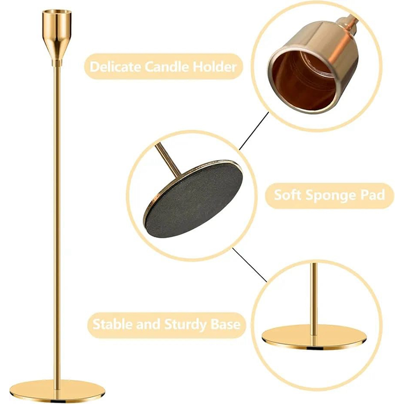 Candle Holder Gold Candle Holder Gold