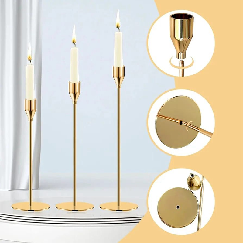 Candle Holder Gold Candle Holder Gold