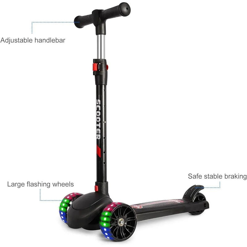 TST Scooter for Kids Ages 6-12, 4.5 Inch Scooter with 3 Handlebars Adjust to 31 Inch Tall, 3 Wheels Kick Scooter for Kids, Christmas Birthday Gifts TST Scooter for Kids Ages 6-12, 4.5 Inch Scooter with 3 Handlebars Adjust to 31 Inch Tall, 3 Wheels Kick Scooter for Kids, Christmas Birthday Gifts