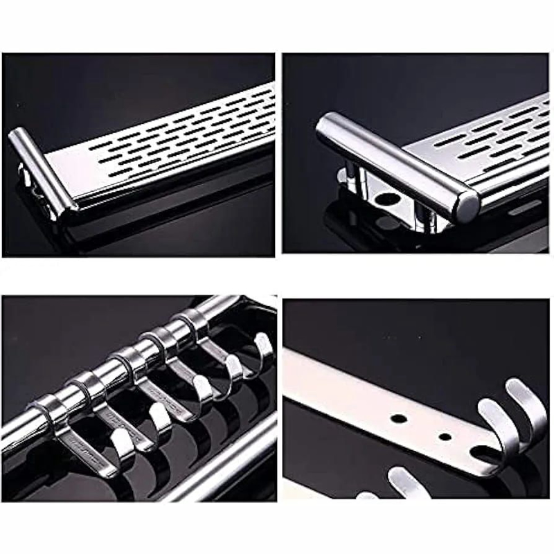 Towel Rack for Bathroom, Towel Bar Towel Rack Towel Rack Durable Towel Rack Stainless Steel Multi-layer Bathroom Shelves, Wall Mounted Towel Holder Shelf Rack. Towel Rack for Bathroom, Towel Bar Towel Rack Towel Rack Durable Towel Rack Stainless Steel Multi-layer Bathroom Shelves, Wall Mounted Towel Holder Shelf Rack.