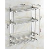 Towel Rack for Bathroom, Towel Bar Towel Rack Towel Rack Durable Towel Rack Stainless Steel Multi-layer Bathroom Shelves, Wall Mounted Towel Holder Shelf Rack.