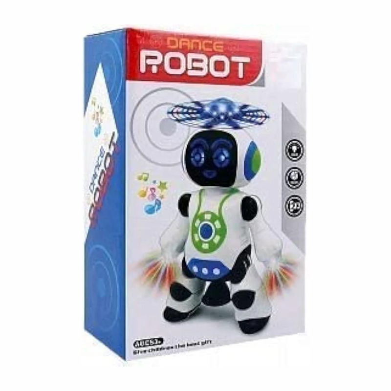 SIDD Dancing Robot with Music, Kids Robot with 3D Flashing Lights, 360 Degree Rotation Robot Toy for Kids, Plastic, Multicolor, Pack of 1. SIDD Dancing Robot with Music, Kids Robot with 3D Flashing Lights, 360 Degree Rotation Robot Toy for Kids, Plastic, Multicolor, Pack of 1.