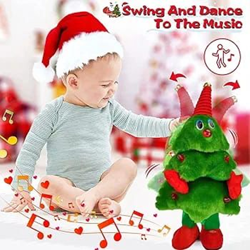 Christmas Tree Electric Plush Toys Christmas Tree Electric Plush Toys