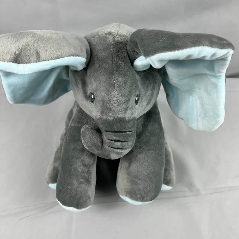 Peek-A-Boo Elephant Plush Toy Peek-A-Boo Elephant Plush Toy